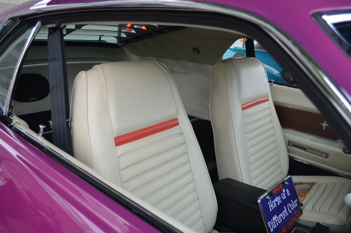 interior 1969 Mach 1 Fastback