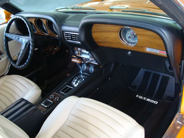 Front Seat 1969 Mustang Shelby GT500 Convertible