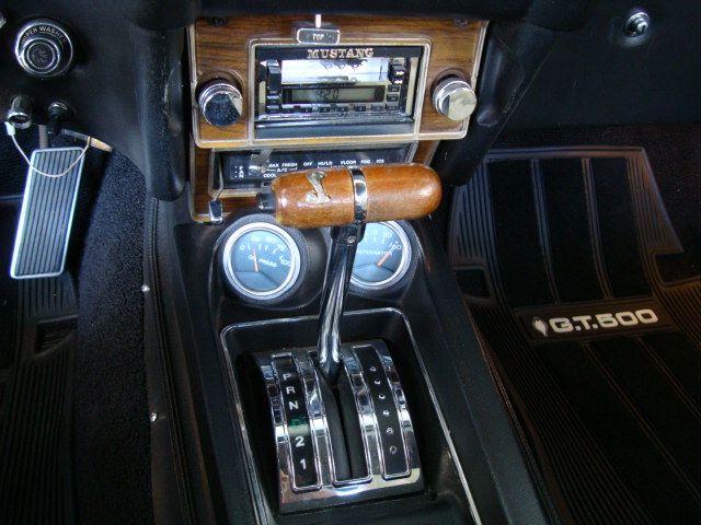 Center Console 1969 Mustang Shelby GT500 Convertible