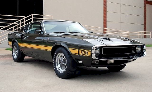 Black Jade 1969 Shelby GT-500