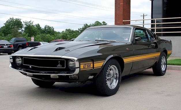 Black Jade 1969 Shelby GT-500