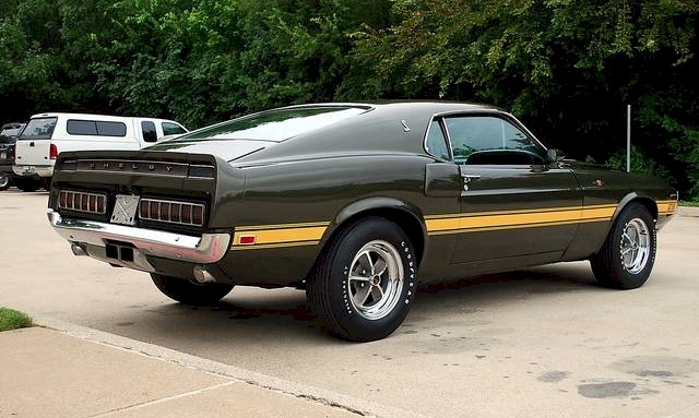 Black Jade 1969 Shelby GT-500