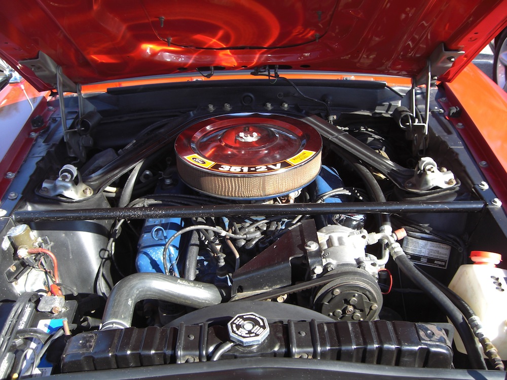 Ford Mustang 1969 H-code 351ci 2V V8 engine