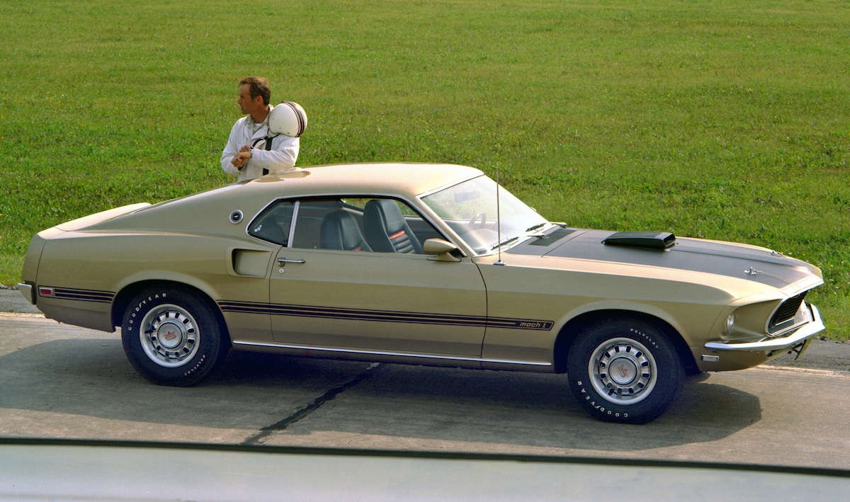 Champagne Gold 1969 Mustang Mach 1