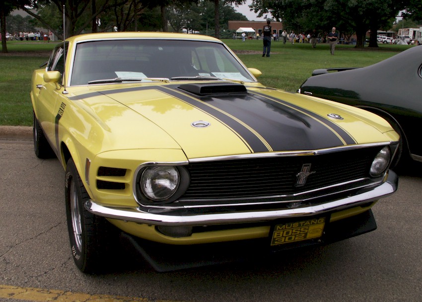 Competition Yellow 1970 Boss 302