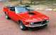 Red 1970 Mustang convertible