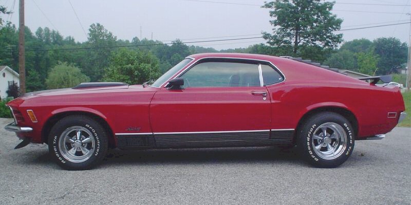 Red 1970 Mach I