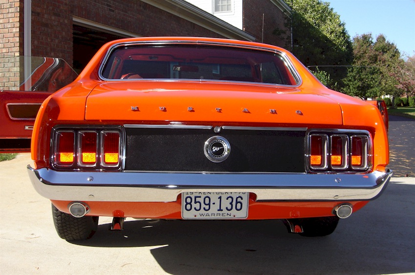 Calypso Coral 1970 Mustang Grande