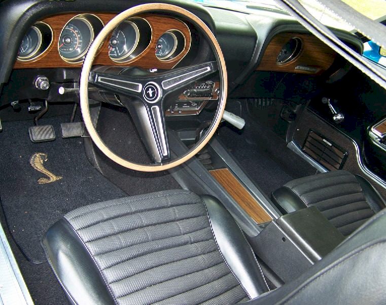 1970 Mach 1 interior