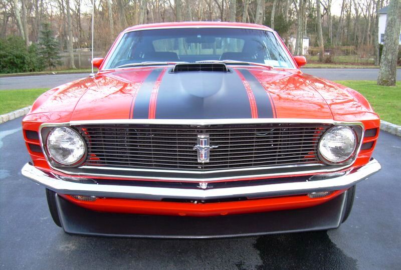 Calypso Coral 1970 Mustang Boss