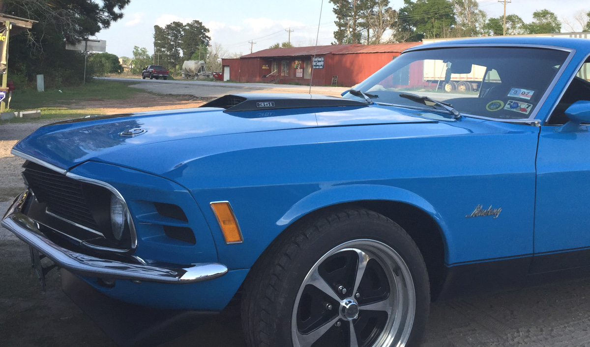 351 hood scoop