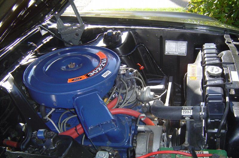 F-code 210hp V8 engine