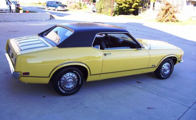 Competition Yellow 1970 Mustang Grande Hardtop
