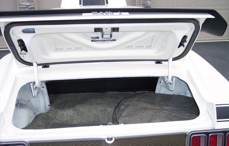 Trunk 1970 Mustang Mach 1