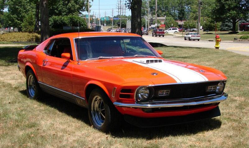 Calypso Coral 1970 Mustang Mach 1 Fastback