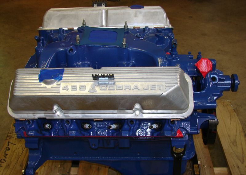1970 Mustang R-code Super Cobra Jet V8 Engine