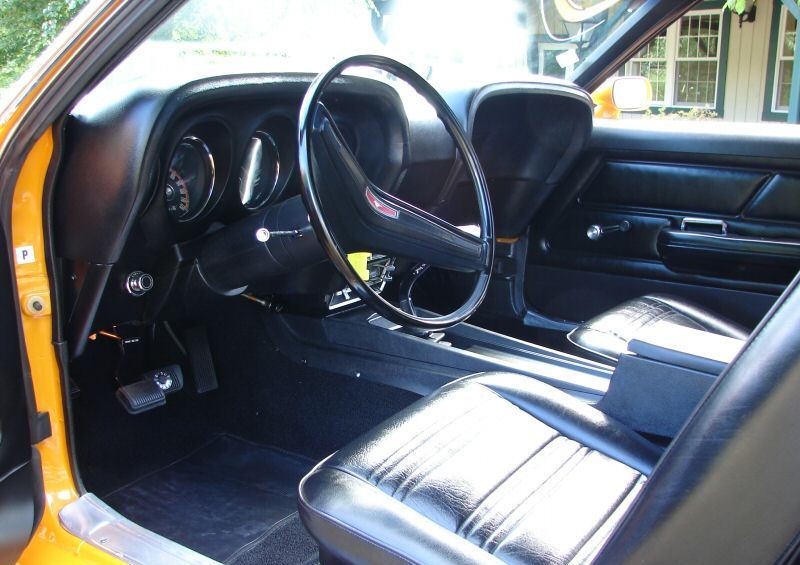 Interior 1970 Mustang Boss 302 Fastback