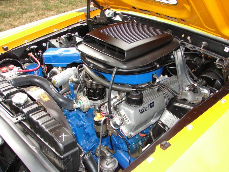 Mustang 1970 G-code V8 Engine
