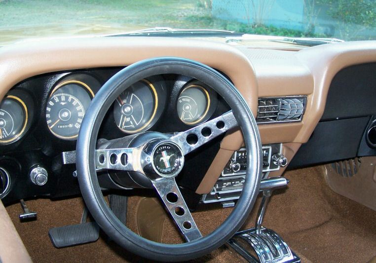 Dash 1970 Mustang Fastback