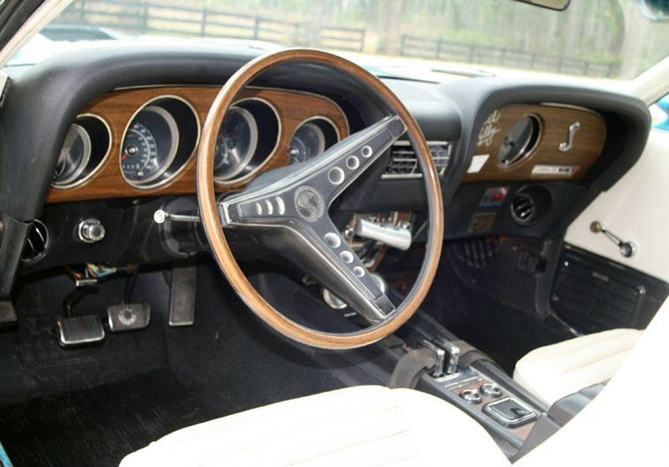 Dash 1970 Mustang Shelby GT350 Fastback