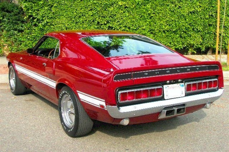 Candyapple Red 1970 Mustang Shelby GT500 Fastback