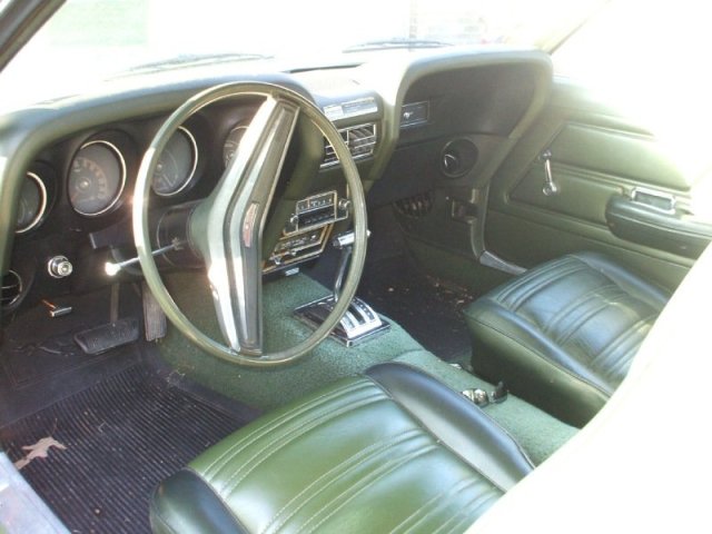 Interior 1970 Mustang Hardtop