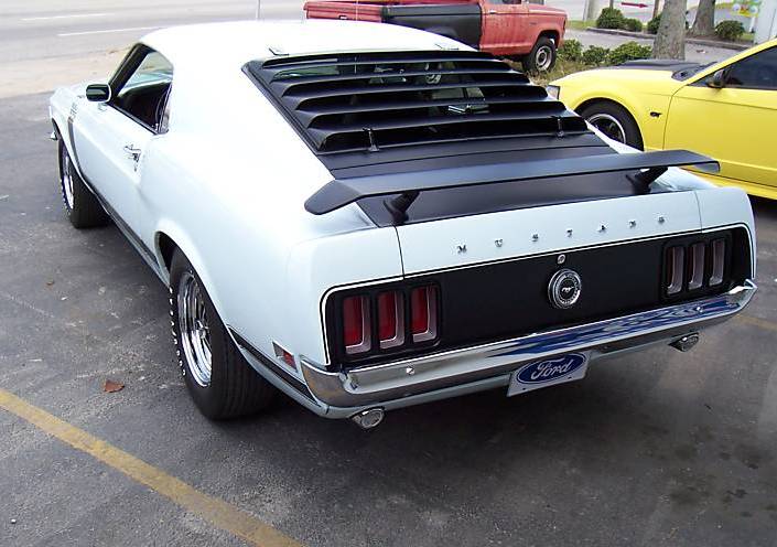 Pastel Blue 1970 Mustang Boss 302 Fastback