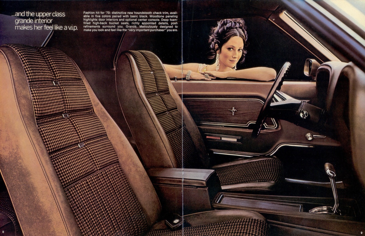 1970 Ford Mustang Promotional Booklet