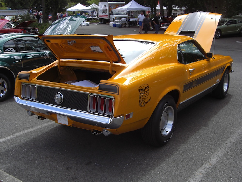 Grabber Orange 1970 Mustang Mach 1 Twister Special