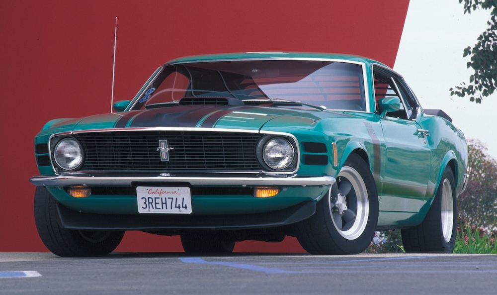 Grabber Green 1970 Mustang Boss 302 Fastback