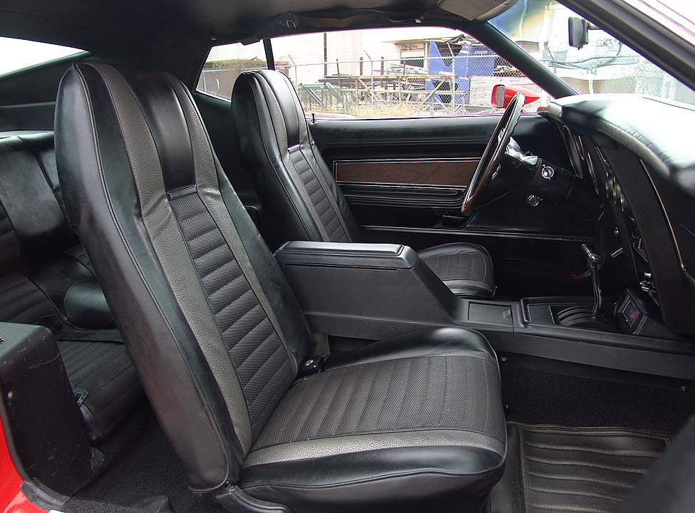 Interior 1971 Mustang Mach 1 Fastback