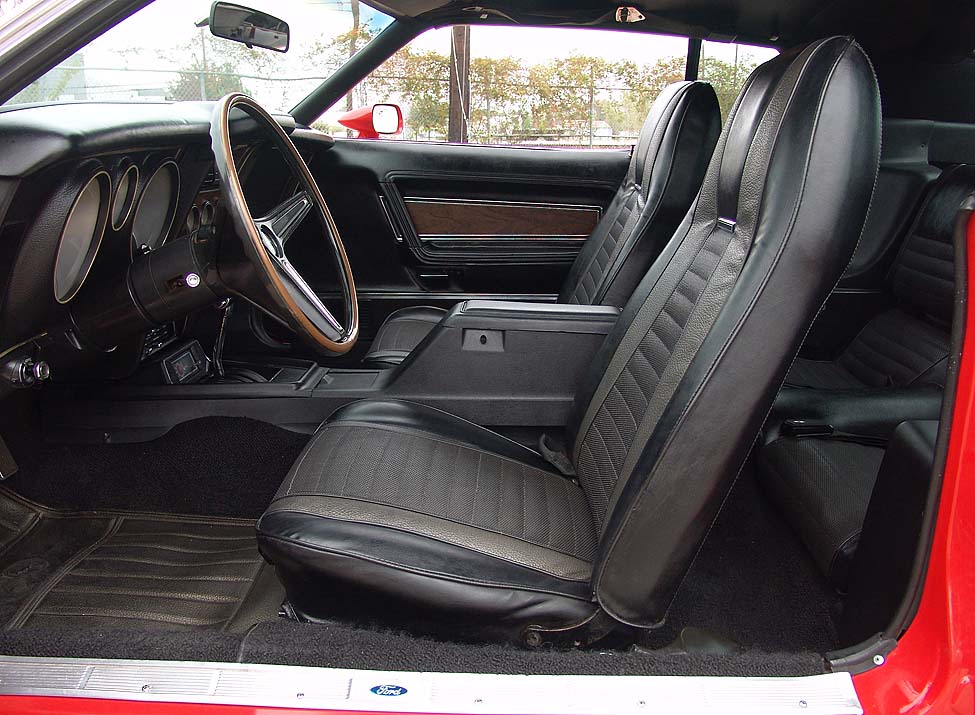 Interior 1971 Mustang Mach 1 Fastback