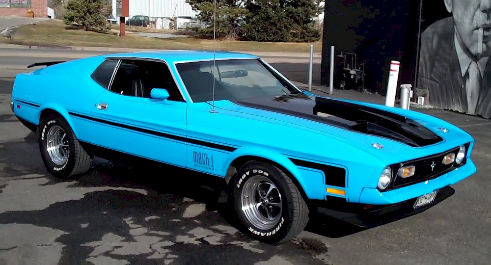 Grabber Blue 72 Mach 1