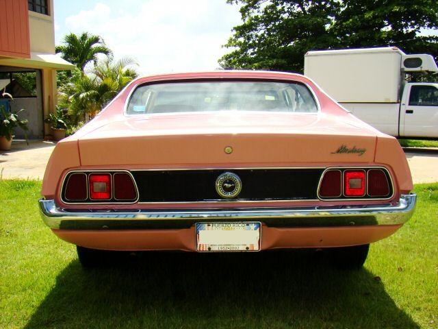 Playboy Pink 1972 Mustang Hardtop