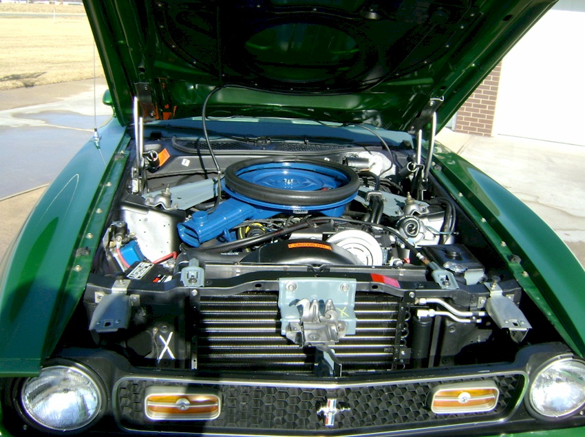 1972 Mustang Mach-1 Engine