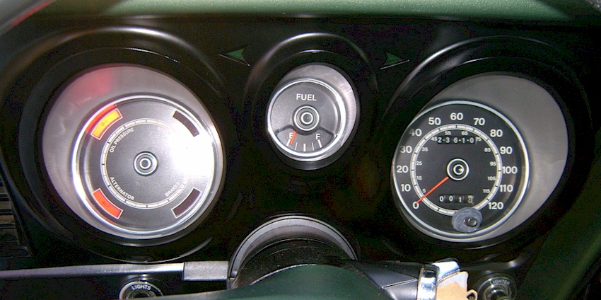 1972 Mustang Mach-1 Instruments
