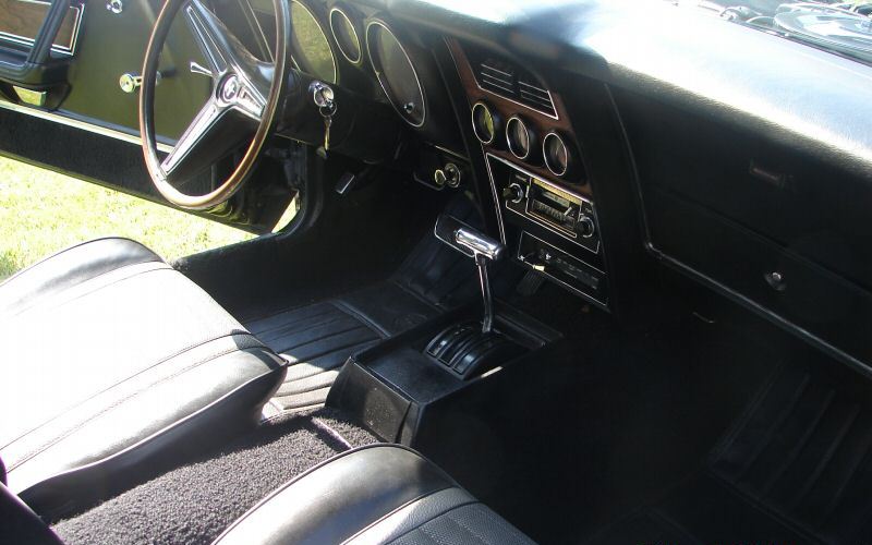 Dash close-up 1970 Mustang Mach-1