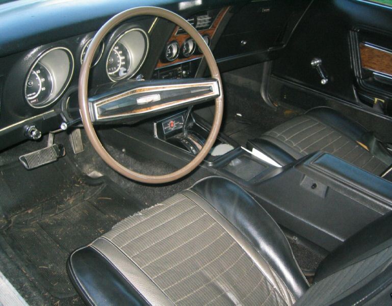 Interior 1973 Mustang Mach1 Fastback