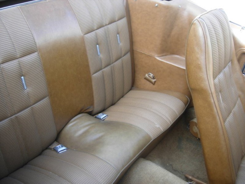 Ginger Backseat 73 Mustang Convertible