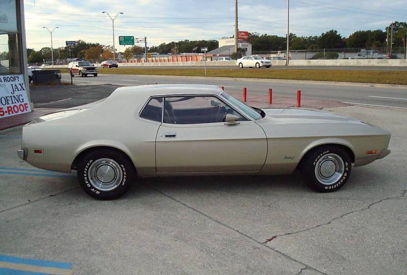 Light Pewter 1973 Mustang Hardtop