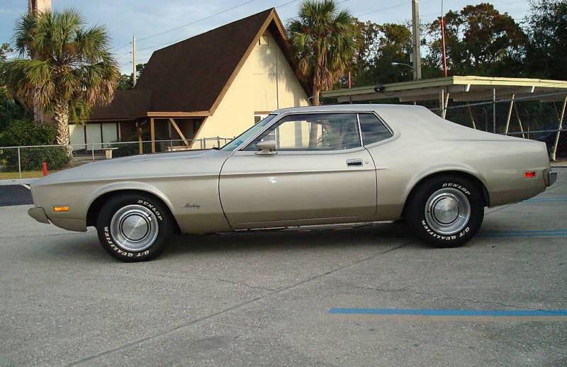 Light Pewter 1973 Mustang Hardtop