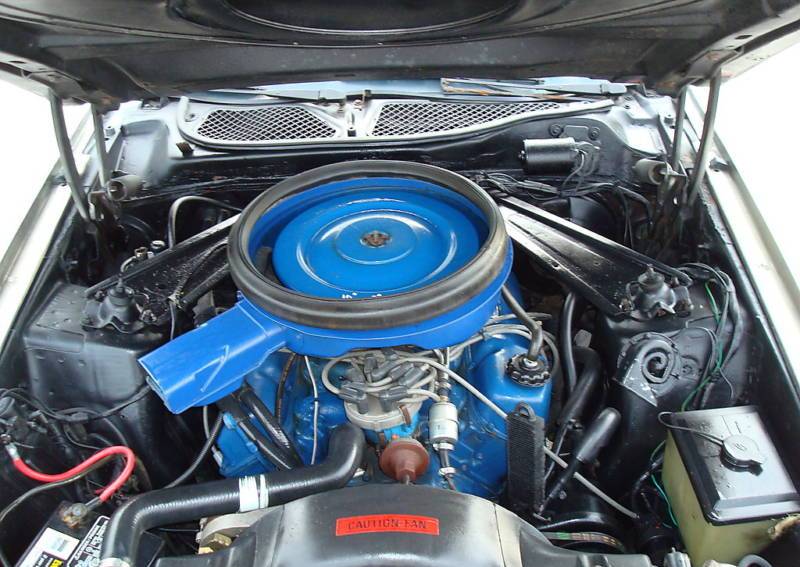 73 Ford Mustang 351ci Ram Air V8 Engine
