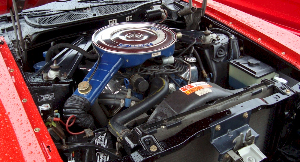Red 1973 Mach-1