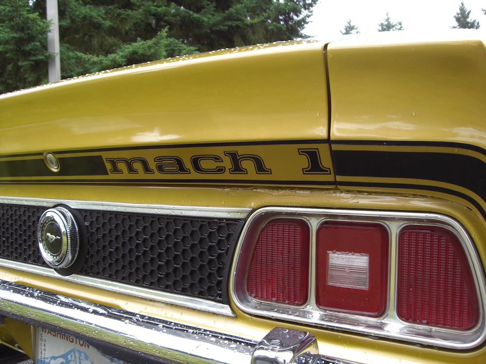 1973 Mustang Rear Decklid Panel