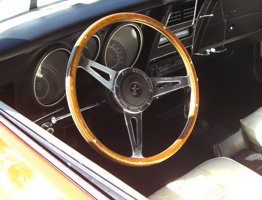 Bright Red 1973 Mustang Convertible