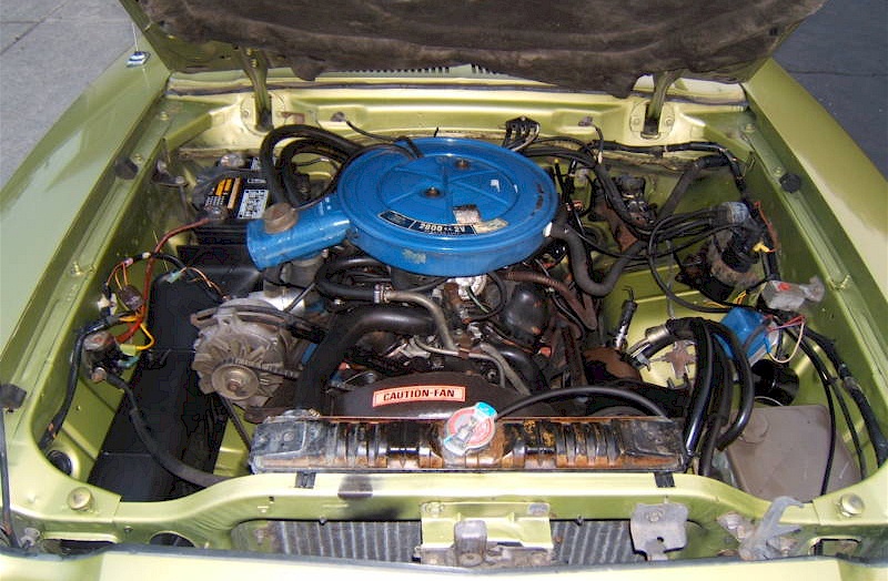 V6 1974 Mustang II Engine