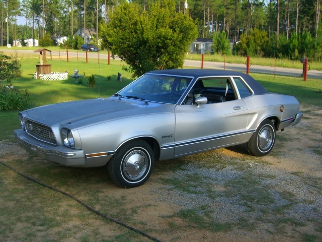 Silver 74 Mustang II Coupe