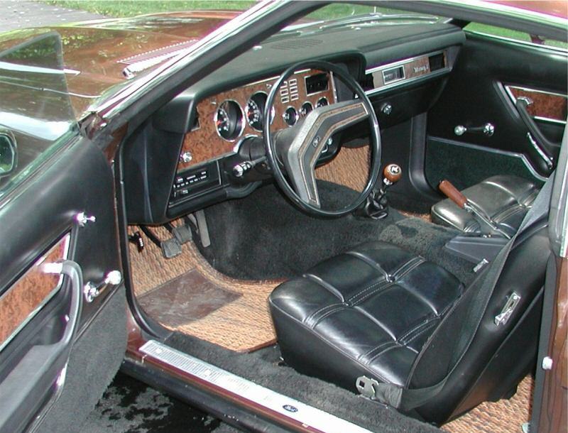 Dark Brown 1975 Mustang Mach 1