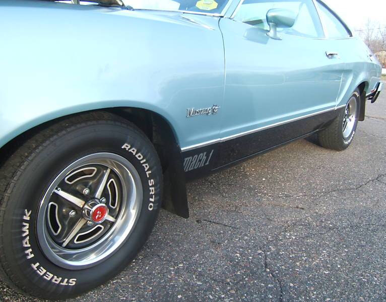 1975 Mustang Rocker Panel Close-up