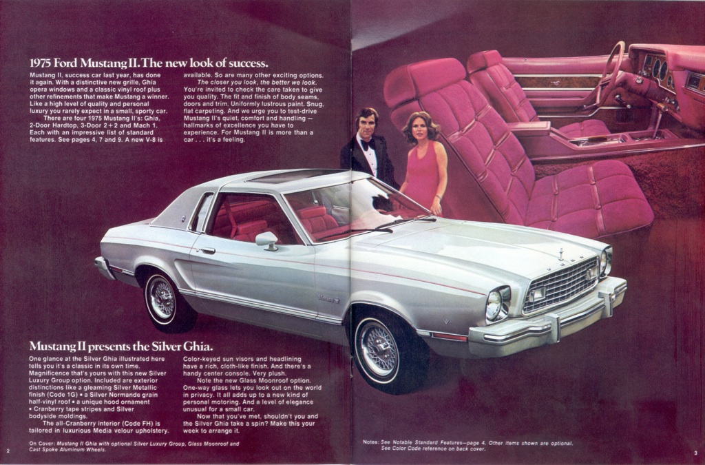 1975 Ford Mustang Promotional Booklet